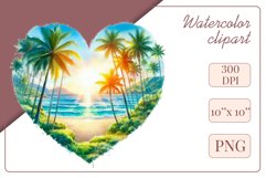 Explore our collection of vibrant watercolor clipart capturing the essence of summer beach relaxation. Perfect for cards, invitations, banners and websites, these designs infuse your projects with freshness, brightness, and joyful vibes.