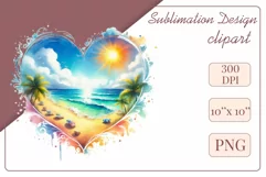 Explore our collection of vibrant watercolor clipart capturing the essence of summer beach relaxation. Perfect for cards, invitations, banners and websites, these designs infuse your projects with freshness, brightness, and joyful vibes.