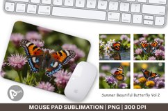 Mouse Pad Summer Beautiful Butterfly Product Image 1