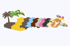 Summer Beaver 3D SVG Product Image 3