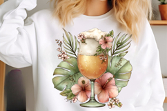 Watercolor Summer Beer Clipart - Summer Beer Png Product Image 3