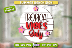 Summer Sign Laser Cut | Summer Vibe | Summer Elements | CNC Product Image 1