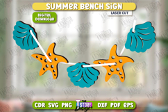 Summer Sign Laser Cut | Summer Vibe | Summer Elements | CNC Product Image 1