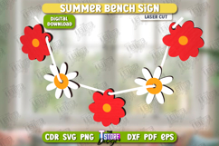 Summer Sign Laser Cut | Summer Vibe | Summer Elements | CNC Product Image 1