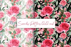 Summer blossom | 2 floral seamless patterns Product Image 1