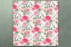 Summer blossom | 2 floral seamless patterns Product Image 2