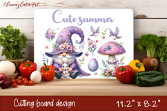 Gnomes easter Cutting Board PNG Product Image 1