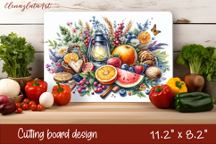 Summer Breakfast - Cutting Board Design Product Image 1