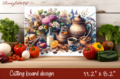 Summer Breakfast - Cutting Board Design Product Image 1