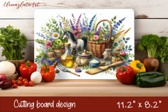 Summer Breakfast - Cutting Board Design Product Image 1