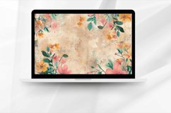 Summer Boho Digital Paper Bundle Product Image 2