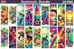 Tropical Animals Bookmark Bundle | Butterfly Bookmark Bundle Product Image 3