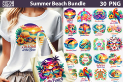 Summer Beach Bundle | Tropical Ocean Sublimation Product Image 1