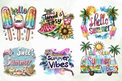 Summer Bundle Sublimation Clipart Product Image 4