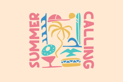 Vintage Summer Beach T-shirt Design Bundle Product Image 4