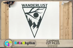 Wanderlust SVG / Camping SVG / Van life SVG Product Image 1