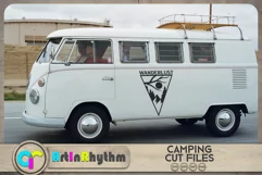 Wanderlust SVG / Camping SVG / Van life SVG Product Image 3