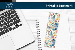 Summer Cat Printable Bookmark