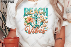 Summer Coastal Anchor Beach Vibes PNG Product Image 2