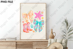 Summer Coastal Cowgirl Coquette PNG Product Image 3