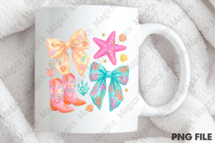 Summer Coastal Cowgirl Coquette PNG Product Image 4