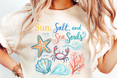 sun salt sea png, coastal summer png, ocean soul design, beach sublimation, sea lover shirt png, coastal t shirt png, summer beach design, seaside quote png, vacation shirt design, ocean inspired png