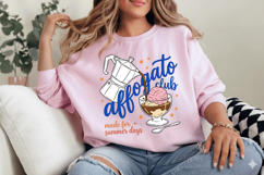 Summer Coffee Affogato Hand Drawn PNG Product Image 2