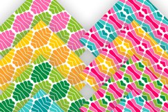 Summer Colorful Seamless Patterned Digital Papers 12 PNG