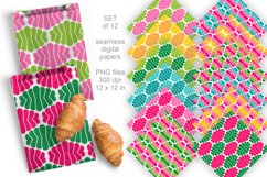 Summer Colorful Seamless Patterned Digital Papers 12 PNG