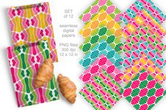 Summer Colorful Seamless Patterned Digital Papers 12 PNG