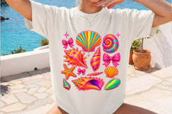 Summer Coquette Seashell PNG, Summer Vibes Png Product Image 2