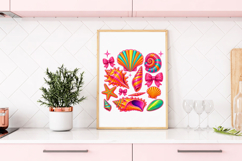 Summer Coquette Seashell PNG, Summer Vibes Png Product Image 3