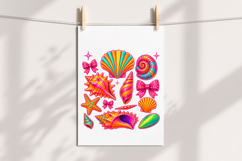 Summer Coquette Seashell PNG, Summer Vibes Png Product Image 4