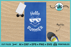 Cute Summer Clipart Cut File &amp; Printable Product Image 5