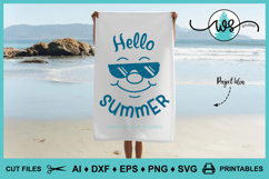 Cute Summer Clipart Cut File &amp; Printable Product Image 6