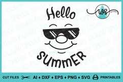 Cute Summer Clipart Cut File &amp; Printable Product Image 10
