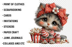 Summer Cute Cats Clipart Product Image 2