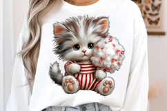 Summer Cute Cats Clipart Product Image 3