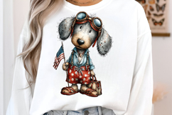 Summer Dachshund Dog Png Clipart Product Image 3