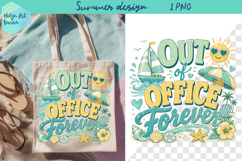 Summer sea, funny quotes PNG Product Image 1