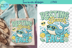 Summer sea, funny quotes PNG Product Image 1