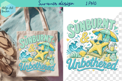 Summer sea, funny quotes PNG Product Image 1