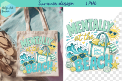 Summer sea, funny quotes PNG Product Image 1