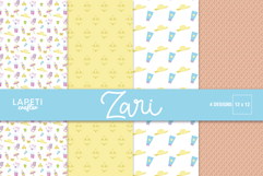 beach themed background paper