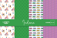 vacation themed digital paper