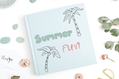 Summer Season Doodles | Beach, Coconut Tree, Sun, Ice Cream Product Image 5