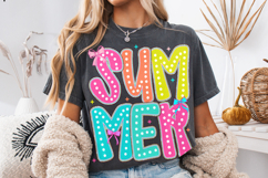 Summer PNG, Dalmatian Dots PNG, Beach PNG, Summer Vibes PNG Product Image 1