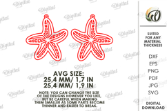 Summer Drop Earrings Laser Cut . Wooden earrings SVG Product Image 2