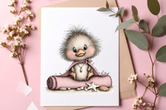 Whimsical summer duck clipart - Summer duck Png Product Image 3