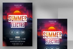 Summer Electro Event Flyer Product Image 1